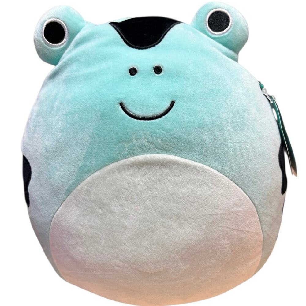 Squishmallows Poison Dart Frog Dear Mint Green Plush Stuffed Animal NWT 2022 11”